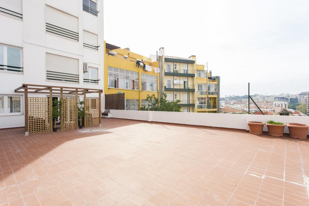 Joivy Superb 1-Bed Apt With Workspace And Terrace, Close To Avenida Da Liberdade Lisboa Kültér fotó